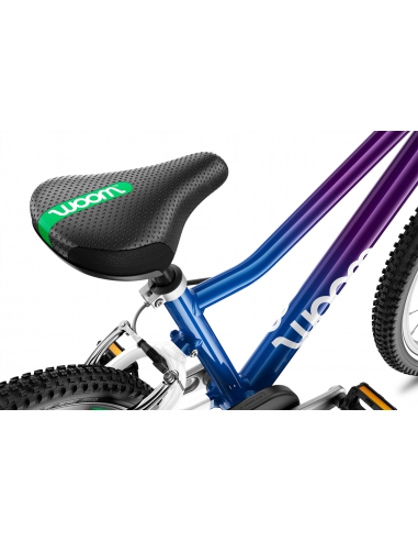 Rower dziecięcy woom 2 (14") Cosmic Blurple + nóżka woom Leggie S GRATIS