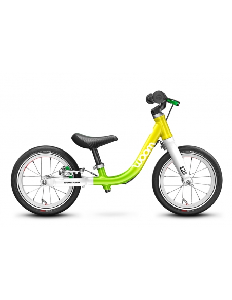 Rowerek biegowy Woom 1 (12") Atomic Neon + stojak woom Dock GRATIS