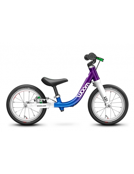 Rowerek biegowy Woom 1 (12") Cosmic Blurple + stojak woom Dock GRATIS