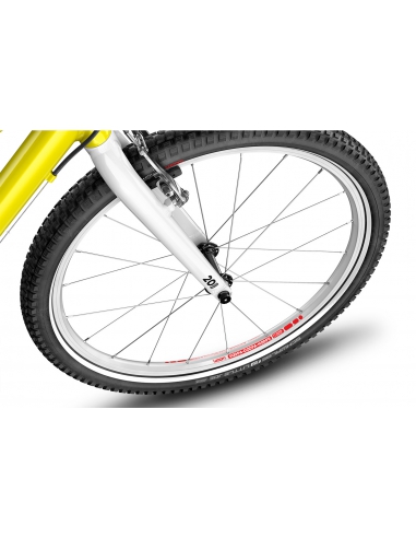 Rower dziecięcy Woom 4 (20") Atomic Neon + nóżka woom Leggie M GRATIS