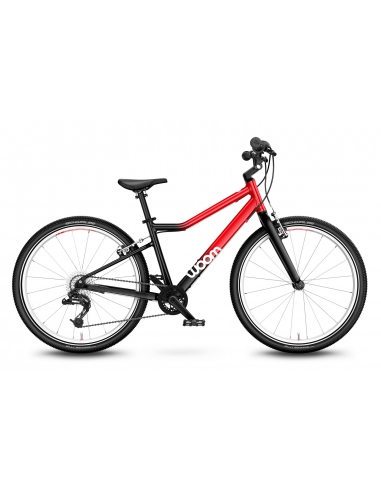 Rower dziecięcy Woom 5 (24") Red Eclipse + nóżka woom Leggie M GRATIS