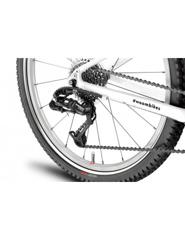 Rower dziecięcy Woom 6 Moon Grey (26") szary