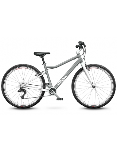 Rower dziecięcy Woom 6 Moon Grey (26") szary
