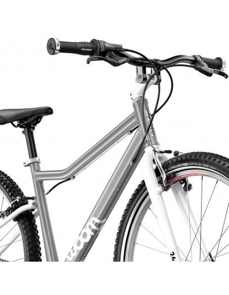 Rower dziecięcy Woom 6 Moon Grey (26") szary