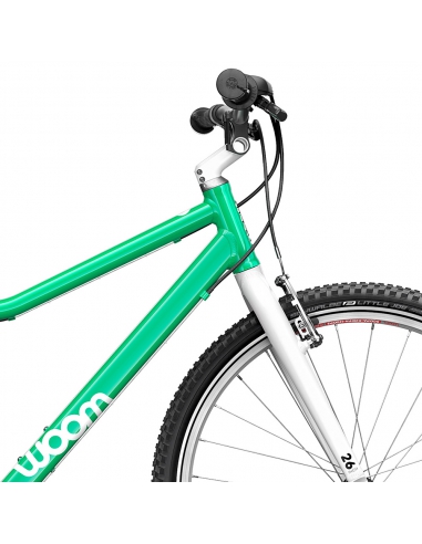 Rower dziecięcy Woom 6 Mint Green (26") miętowy