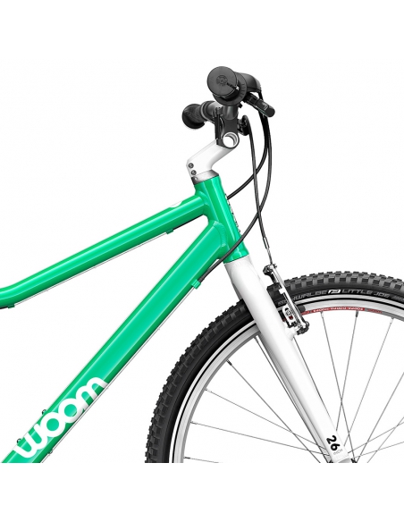 Rower dziecięcy Woom 6 Mint Green (26") miętowy