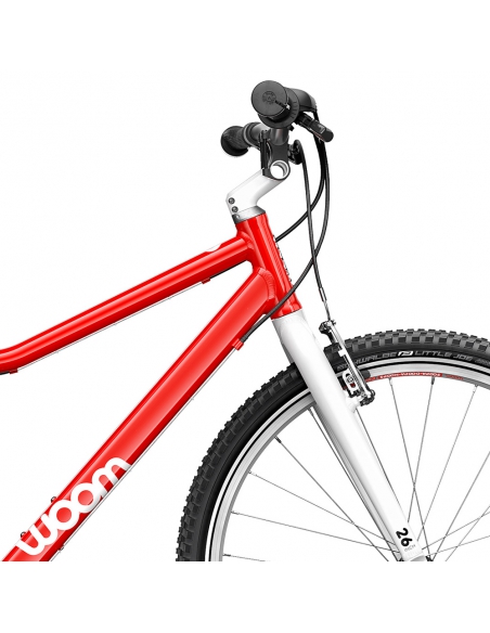 Rower dziecięcy Woom 6 Red (26") czerwony