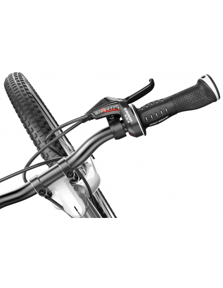 Rower dziecięcy Woom 6 Moon Grey (26") szary