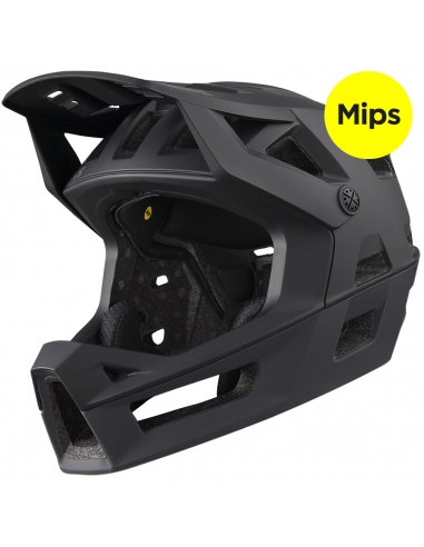 Kask rowerowy full face iXS Trigger FF MIPS Black