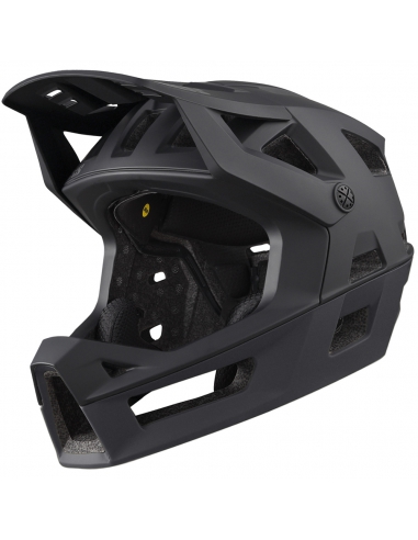 Kask rowerowy full face iXS Trigger FF MIPS Black