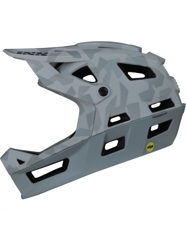 Kask rowerowy full face iXS Trigger FF MIPS Camo Grey