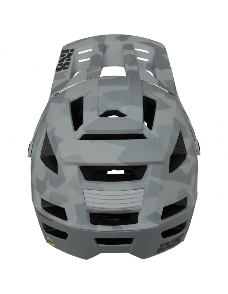 Kask rowerowy full face iXS Trigger FF MIPS Camo Grey