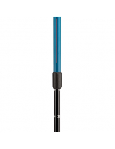Kije narciarskie Rossignol (regulowane 70-105 cm) Telescopic Junior Black/Blue/Red