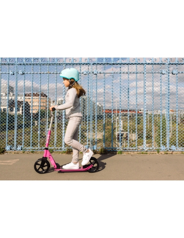 Hulajnoga Micro Cruiser LED Pink (świecące koła)