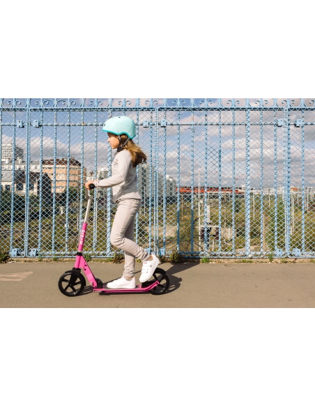 Hulajnoga Micro Cruiser LED Pink (świecące koła)