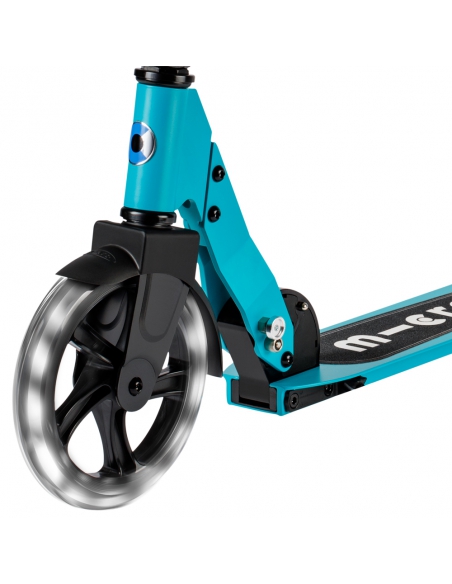 Hulajnoga Micro Cruiser LED Aqua (świecące koła)