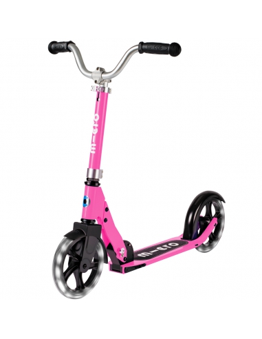 Hulajnoga Micro Cruiser LED Pink (świecące koła)