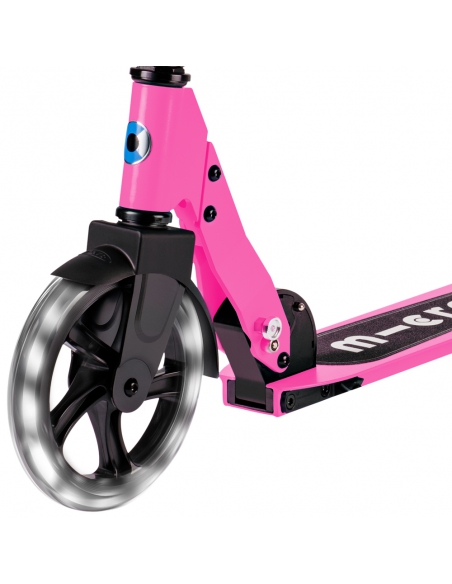 Hulajnoga Micro Cruiser LED Pink (świecące koła)