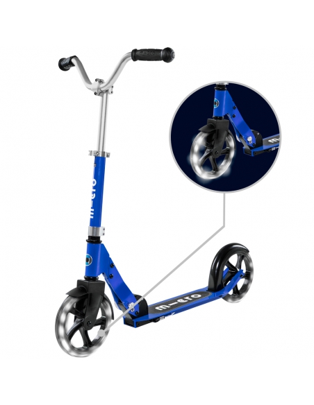 Hulajnoga Micro Cruiser LED Blue (świecące koła)