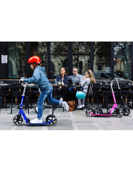 Hulajnoga Micro Cruiser LED Blue (świecące koła)