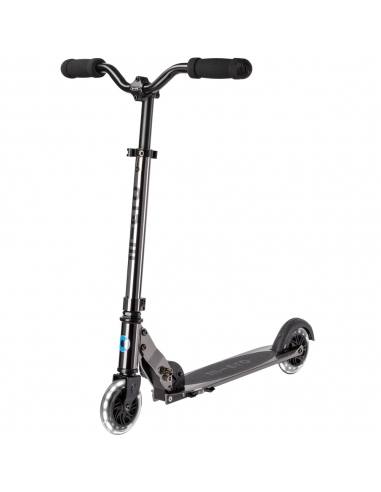 Hulajnoga Micro Sprite LED Neochrome Black (świecące koła)