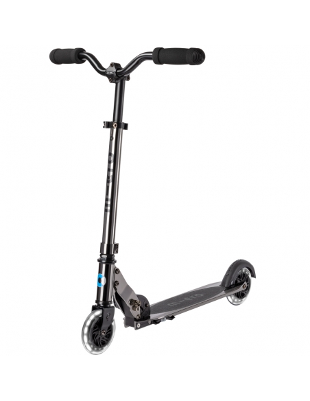 Hulajnoga Micro Sprite LED Neochrome Black (świecące koła)