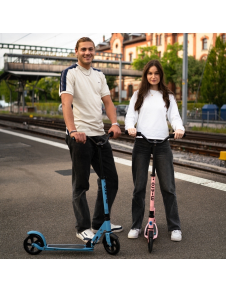 Hulajnoga dwukołowa Micro Speed Deluxe Alaskan Blue