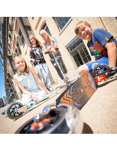 Hulajnoga Micro Speed+ Black Orange