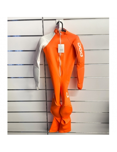 Juniorska guma narciarska POC Skin GS JR Uranium Black/Zink Orange