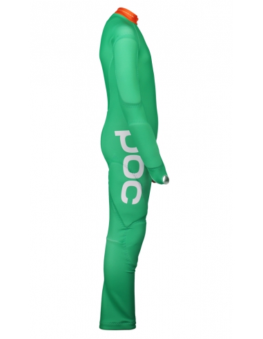 Guma narciarska kombinezon POC Skin GS JR Emerald Green/Zink Orange