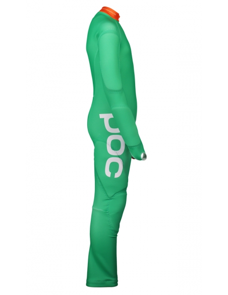Guma narciarska kombinezon POC Skin GS JR Emerald Green/Zink Orange