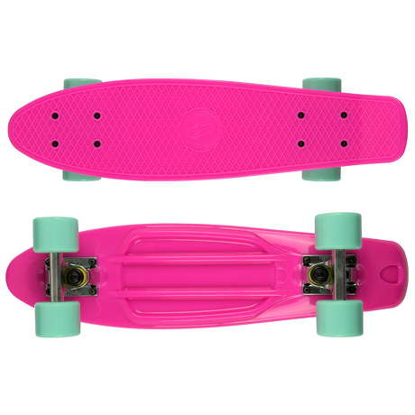 Deskorolka Fish Skateboards Magenta/Silver/Sum-Green