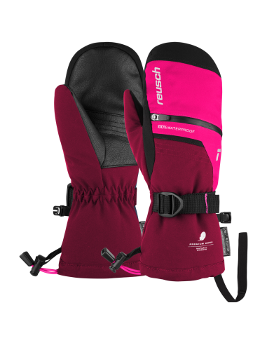 Rękawice narciarskie Reusch Lando R-TEX® XT Junior Mitten (jednopalczaste) Cerise/Pink Glo