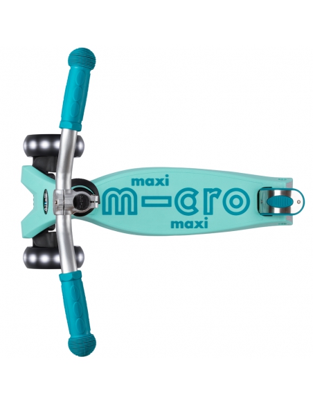 Hulajnoga Maxi Micro Deluxe PRO LED Vibrant Blue (świecące koła)