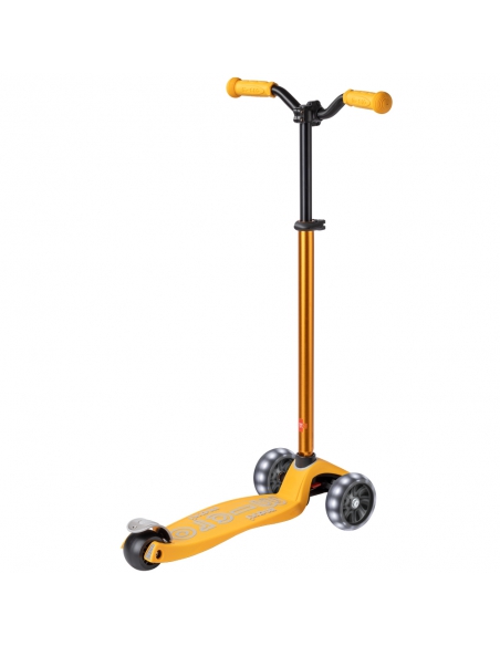 Hulajnoga Maxi Micro Deluxe PRO LED Sunburst Yellow (świecące koła)