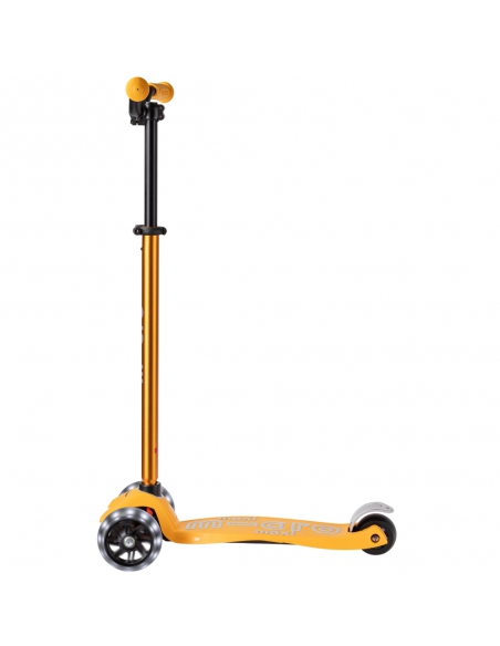 Hulajnoga Maxi Micro Deluxe PRO LED Sunburst Yellow (świecące koła)