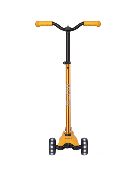 Hulajnoga Maxi Micro Deluxe PRO LED Sunburst Yellow (świecące koła)