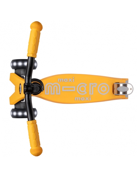 Hulajnoga Maxi Micro Deluxe PRO LED Sunburst Yellow (świecące koła)
