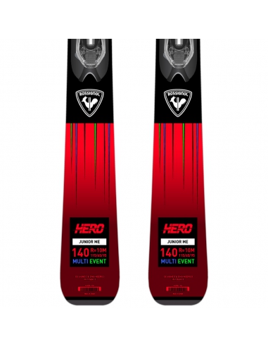 Narty Rossignol HERO JUNIOR + wiązania Look XPRESS JR 7 GW
