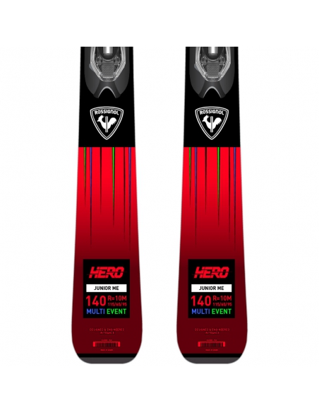 Narty Rossignol HERO JUNIOR + wiązania Look XPRESS JR 7 GW