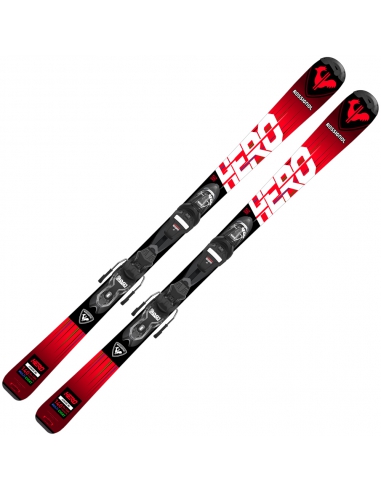 Narty Rossignol HERO JUNIOR + wiązania Look XPRESS JR 7 GW