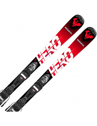 Narty Rossignol HERO JUNIOR + wiązania Look XPRESS JR 7 GW