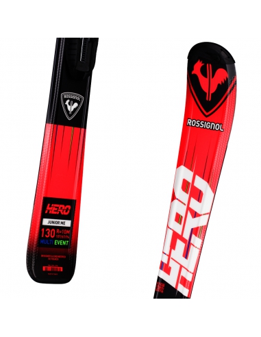 Narty Rossignol HERO JUNIOR + wiązania Look XPRESS JR 7 GW