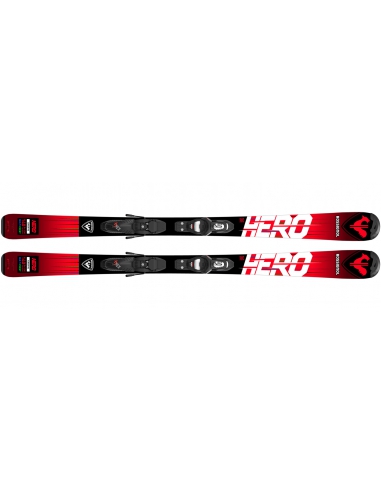 Narty Rossignol HERO JUNIOR + wiązania Look KID 4 GW