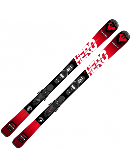 Narty Rossignol HERO JUNIOR + wiązania Look KID 4 GW