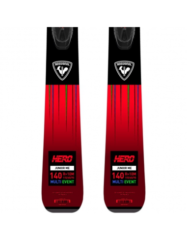 Narty Rossignol HERO JUNIOR + wiązania Look KID 4 GW