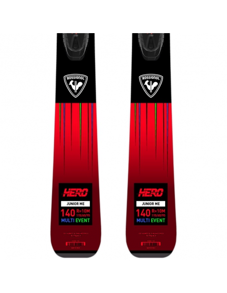 Narty Rossignol HERO JUNIOR + wiązania Look KID 4 GW