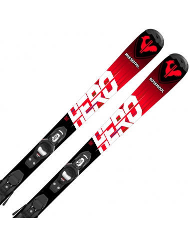Narty Rossignol HERO JUNIOR + wiązania Look KID 4 GW