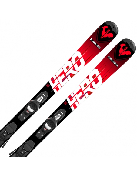Narty Rossignol HERO JUNIOR + wiązania Look KID 4 GW