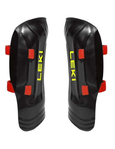 Ochraniacze narciarskie na golenie Leki WorldCup Pro Shin Guard Black